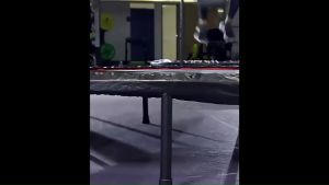BG SPORT Trampoline Dewasa Alat Olahraga Fitness TL-40M (Handle)