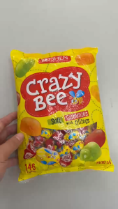 146pcs 1kg Roshen Crazy Bee Soft Gummies With Fillings Gummy Candy Halal