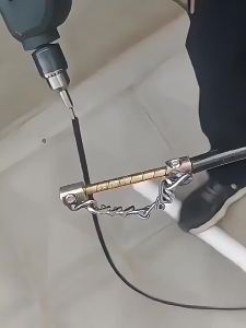 Flexible Drain Cleaning Cable 65Mn Spring Steel Plumbing Snake Hex Shank Drill Attachment Pipe Clog Remover for Sink Sewer