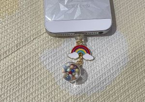 จุกกันฝุ่นมือถือ จุกกันฝุ่นหูฟัง iPhone iPad Android ปลั๊กกันฝุ่น Type C สำหรับ IPhone 15ขึ้นไป