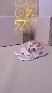 Sandal Wedges Wanita Korea 100% Brozzy B18 Sendal Flat Cewek Sandal Gunung Wanita Casual