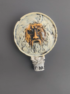 Italian Rome Truths Mouth fridge magnets Travel Souvenir 3D Painted Home Decor Magnetic Refrigerator Magnet Gift