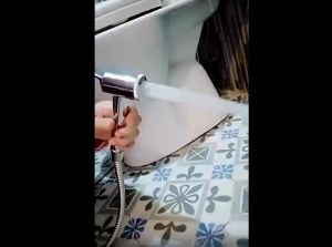 Murah Jet Kloset Chrome Shower Cebok Shower Bidet 2 Fungsi / Mode Elegan