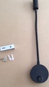 Lampu Baca Tidur LED 3 W Watt Hitam dan Putih