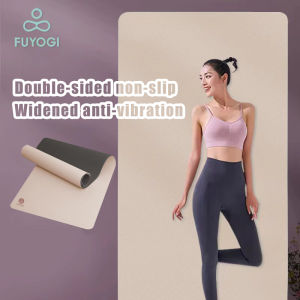 FUYOGI Yoga Mat for Workout Thickened Odorless Gym Non-Slip Mat 8MM