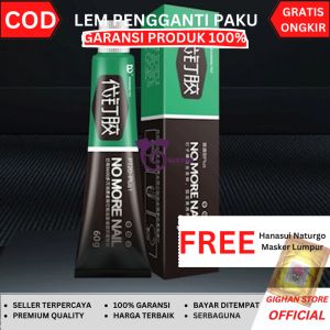 Lem Pengganti Paku Tembok No More Nail Super Kuat Cairan Serbaguna Perekat Dinding Tembok Pengganti Sekrup Pemasangan Kayu Panel Partisi Lantai Peralatan Kamar Mandi Metal Bata Keramik Karpet Pajangan dan Pernak-pernik Gantungan