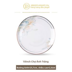 JINGDITAOCI | Bộ Dụng Cụ Ăn Uống Gốm Sang Trọng
