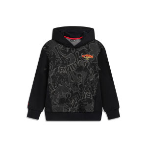LI-NING KIDS | Zodiac Year 2026 Red Fleece Hoodie Childrens