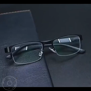 Business Fashion Reading Glasses Anti Blue Light Metal Frame High Quality Farsighted Glasses Cermin Mata Baca For Men Women
