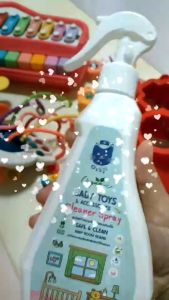 (ชิ้นที่ 3 จ่าย 1 บาท) สเปรย์ทำความสะอาดของเล่นของใช้เด็กอ่อน ปริมาณ 500 ML