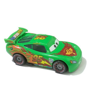 Takara Tomy | Cars 2 Cars 3 Lightning McQueen Student Car Pixar Model Toy Car 1:55 Metal Die Casting Metal Alloy Racing Car Child Gifts Toys