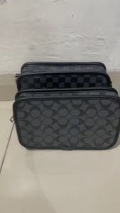 PREMIUM 843 TAS SELEMPANG PRIA WANITA TAS BAHU TALI PANJANG MUAT BANYAK BAHAN SINTETIS