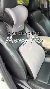 Finulo Bantal Headrest Leher Mobil Memory Foam Lembut dan Empuk Premium