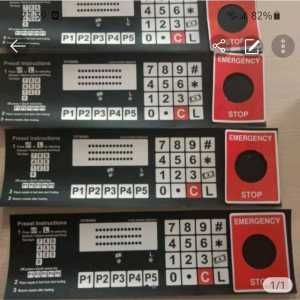 STIKER TATSUNO..STICKER KIPED KEYPAD TATSUNO SPBU POM BENSIN 3M BAHAN TRBAL