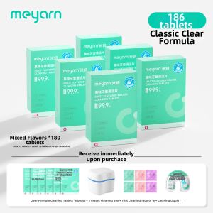 MEYARN | Efficient Cleaning Orthodontic Retainer And Invisible Aligners Cleaner Tablets