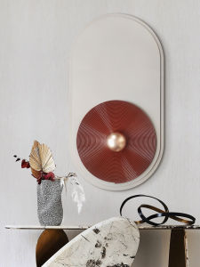 Modern Nordic Style Geometric Abstract Art Wall Decorations High-End Sensation Living Room Sofa Background Painting Restaurant Partition Hanging Picture