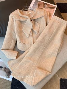 SHUANGHUA | Vintage French Style Suit Two-Piece