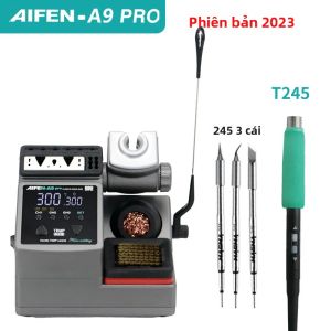 Trạm Hàn AIFEN A9PRO Có Điều Khiển Nhiệt Độ Tương Thích Với Đầu Hàn SUGON 210/245/115 - Trạm Sửa Chữa Hàn