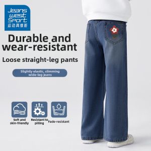 JEANSWEST SPORT | Straight Leg Loose Fit Stylish Childrens Jeans