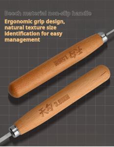 4ชิ้น1.5มม ~ 3.0มมโค้งใบมีดแยกทางกันชุด MS110โมชิสำหรับ Gundam Gunpla DIY GK เครื่องมืองานฝีมือแบบทหารด้ามไม้กันลื่นโค้งกดอุปกรณ์สำหรับตัด