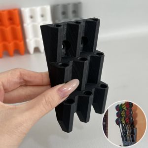1pc Minimalist Dart Display Rack Wall Mount Holds 9 Darts Sturdy Polypropylene for Home Game Room Gift for Players