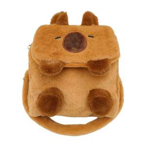 Túi Đeo Chéo Và Balo 2 in 1 Hình Gấu Nâu Capybara Sociu Lông Mượt Siêu Dễ Thương Lovely Thời Trang