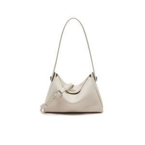 Belle | Leather Ladies Summer New White Hand Shoulder Cross-body Underarm Bag