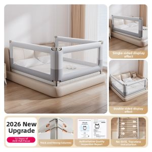 QIAOLEXIONG | Fall Prevention Adjustable Baby Bed Guardrail
