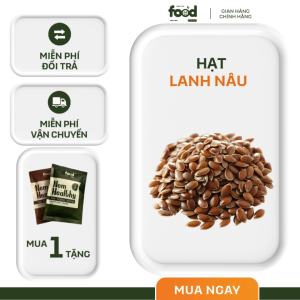 Hạt lanh nâu - hỗ trợ sức khoẻ và làm đẹp