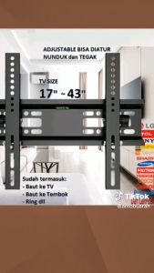 Bracket TV Berkualitas: Pilihan Bracket TV Universal Mudah Dipasang