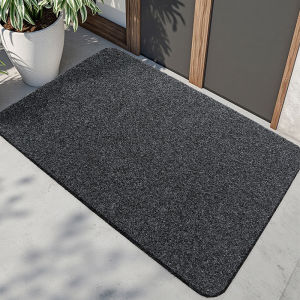 PVC Door Mat Non Slip Entrance Rug Waterproof Heavy Duty Indoor Outdoor Quick Dry Easy Clean Dirt Trapper Floor Mat