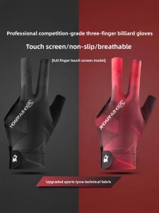 NANJILING | Professional Snooker Glove for Boys Left Hand Three-Finger Small Size