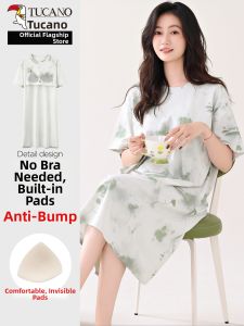TUCANO | Ultra Soft Comfortable Loose Cotton Padded Sleeping Dress