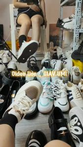 Giày thể thao nữ MOON dây thừng cao 5cm màu trắng/nấu mềm bata mới hot phong cách retro ulzzang đẹp cá tính thời trang