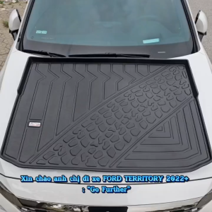 TERRITORY – Riêng lót cốp MAXXCAR cho FORD TERRITORY 2022+ nhựa TPE nguyên sinh 5D tràn viền CAO CẤP