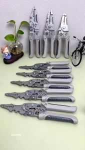 Multipurpose Electrician Wire Stripper 28-in-1 Cable Cutting Crimping  Pliers