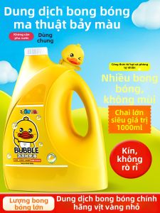 Yizhi | Non-Toxic Baby Safe Bubble Solution Concentrated Bottle