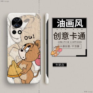 Tom And Jerry Huawei Nova12 pro Phone Case Mens Womens Anti-Fall Couple Cartoon Protective Shell Creative Acrylic Design