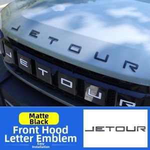 Front Hood Letter Badge Sticker for JETOUR Traveler