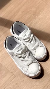 ARVUS Sheryl Sneakers Shoes - Sepatu Fashion wanita trendy gaya sporty platform tinggi kets santai minimalis White putih cocok untuk sekolah kampus hangout jalan ringan empuk lentur nyaman kualitas impor premium