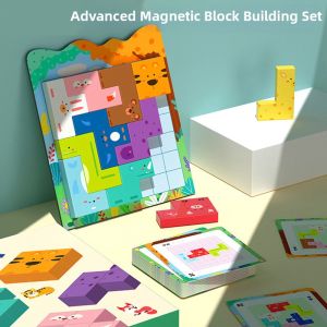 FANMIAO | Magnetic Animal Tetris Wooden Puzzle Toys