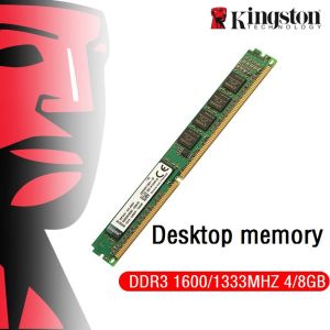【Free shipping】Kingston DDR3 RAM 4GB 8GB 1600MHZ/1333MHZ PC3-12800 PC3-10600 240Pin DIMM Memory
