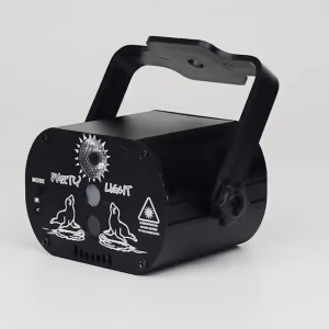 240 Patterns Vocoal Laser Projector Stage Light LED RGB Party KTV Club DJ Disco Lights Rechargeable