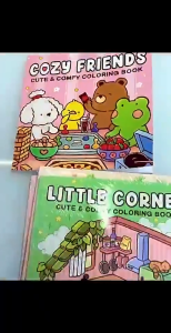 Little Corner Cute and Comfy Coloring Book for Adults Cozy Hobby Painting Coloring DIY Books
