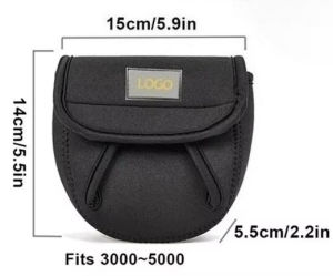Thickened Fly Fishing Reel Cover Case Outdoor Storage Bag Fishing Gear Accessories for Reel Protection