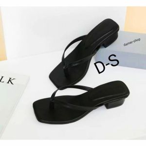 sandal wanita hak tahu 3cm.hills jepit perempuan trendi buat kondangan&shoping terbaru keren kekinian top model terkeren top NEW