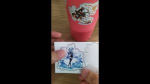 Genshin Stickers Waterproof and Scratchproof