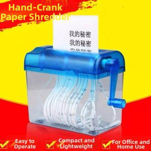 MEISITEKEKE | Portable Mini Silent Manual Paper Shredder