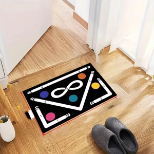 VIKAMA Soccer Training Mat Suitable for Home Office Gym and Soccer Practice Mats Retro Home Decoration Carpets