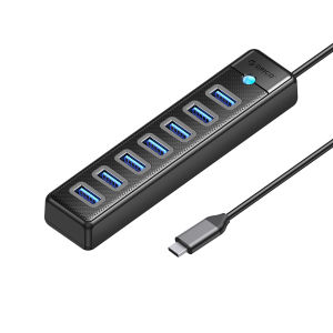 USB3.0 7พอร์ต ตัวแยกสายสำหรับอุปกรณ์เสริมคอมพิวเตอร์ แล็ปท็อป